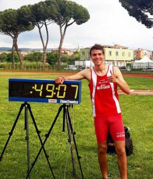 Leonardo Bargagli dell'Atletica Alto Lazio