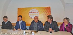 Giannino Tiziani alla conferenza di presentazione