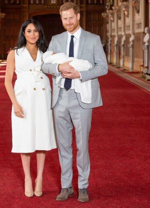 Harry e Meghan con il primogenito