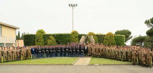 La ministra Trenta alla scuola sottufficiali dell'esercito