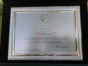 Sport - Calcio - Carbognano calcio a 5 premiato dal consiglio regionale 