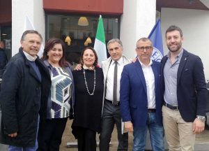 La candidata alle europee Luisa Regimenti a Civita Castellana 