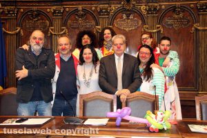 Viterbo - Goji vip, la presentazione della Giornata del naso rosso
