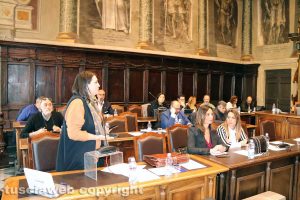 Viterbo - Consiglio comunale - Luisa Ciambella