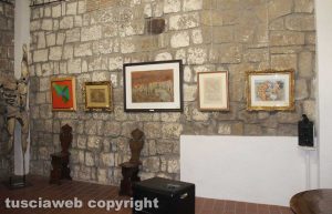 Viterbo -Inaugurazione mostra di arte contemporanea dell'associazione San Pellegrino