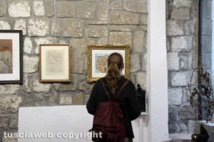 Viterbo -Inaugurazione mostra di arte contemporanea dell'associazione San Pellegrino