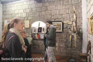 Viterbo -Inaugurazione mostra di arte contemporanea dell'associazione San Pellegrino