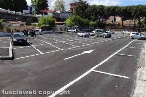 Viterbo - Il parcheggio alla Fortezze
