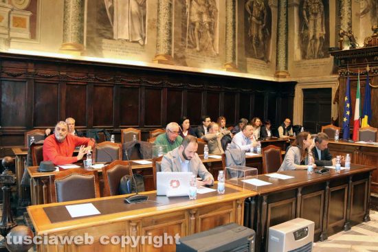 Viterbo - Consiglio comunale - La maggioranza