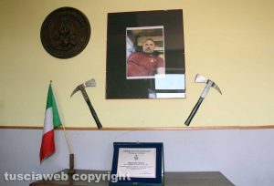  Civita Castellana -Intitolazione del distaccamento dei vigili del fuoco A giuliano Lipperi