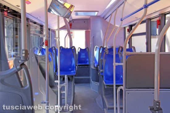 Viterbo - I nuovi autobus della Francigena