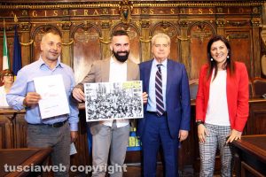 Viterbo - Lucio Matteucci, Stefano Marigliani, Giovanni Arena e Alessia Mancini