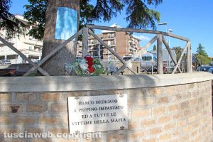 Viterbo - La commemorazione di Peppino Impastato