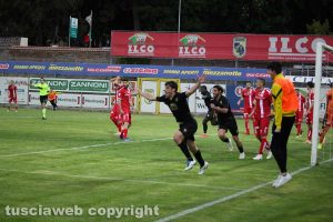 Sport - Calcio - La Viterbese vince la Coppa Italia - Il gol della vittoria
