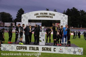 Sport - Calcio - La Viterbese vince la Coppa Italia - I festeggiamenti