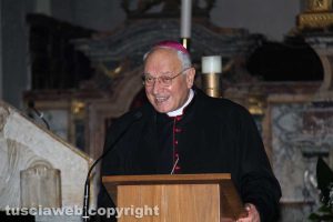 Il vescovo Lino Fumagalli