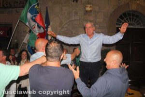 I festeggiamenti di Giovanni Arena