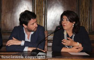 Assessore De Carolis e Simonetta Pachella