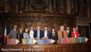 Viterbo - Presentazione dell'iniziativa 'La via degli artisti'