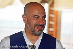 Il senatore Gianluigi Paragone a Tarquinia