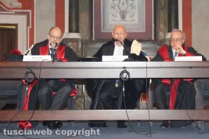 Viterbo - Unitus - La consegna della laurea honoris causa a Vittorio Storaro