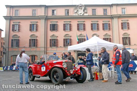 Motori - La Mille miglia a Viterbo