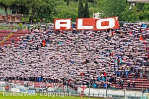 Sport - Calcio - La curva dell'Arezzo
