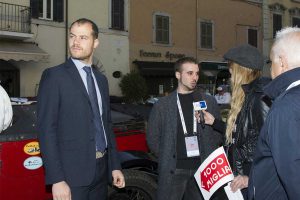 Motori - La Mille miglia a Ronciglione - Gianluca Tentani e Mario Mengoni