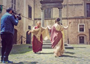 Tarquinia - Il flash mob etrusco