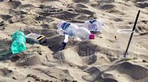 Plastica in spiaggia
