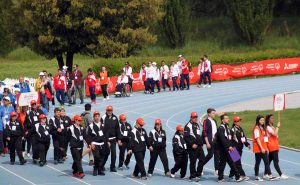 Sfilata della cerimonia di inaugurazione