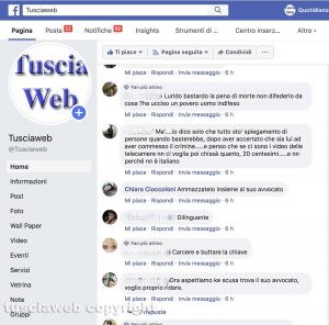 Il post del video del fermo di Michael Aaron Pang - il commento "Ammazzatelo insieme al suo avvocato”commento"