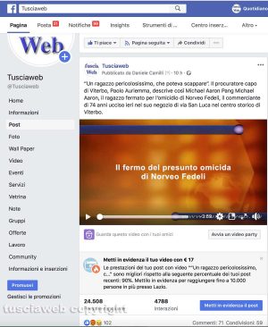 Il post del video del fermo di Michael Aaron Pang