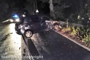 Viterbo - Incidente sulla Cassia Sud tra due auto
