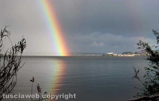 Capodimonte - Arcobaleno sul lago di Bolsena