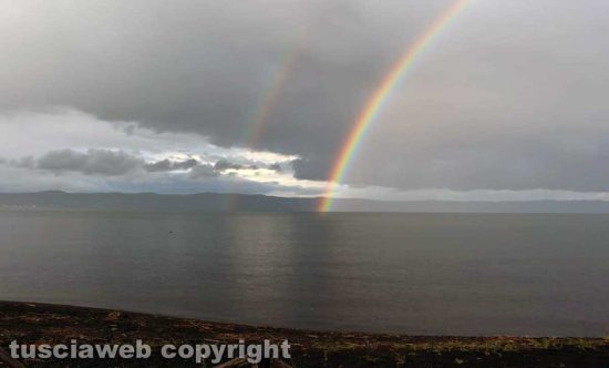 Capodimonte - Arcobaleno sul lago di Bolsena