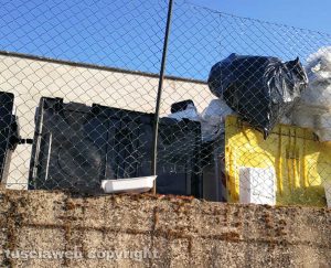 Immondizia alla coop. di Montefiascone
