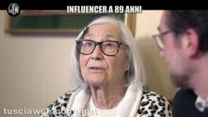 Nonna LIcia influencer a 89 anni sulle Iene
