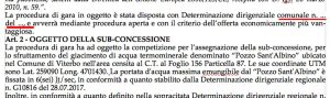 Pozzo Sant'Albino, il bando con le parti mancanti