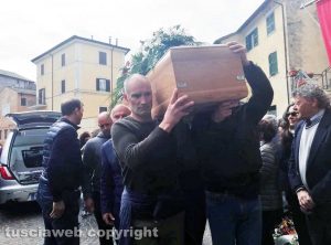 Fabrica di Roma - I funerali di Pierpaolo Bartoloni e Stefano Federici