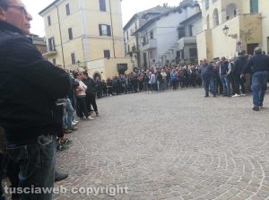 Fabrica di Roma - I funerali di Pierpaolo Bartoloni e Stefano Federici