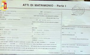 Viterbo - Digos - Matrimoni falsi, denunciati in nove 