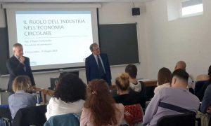 La lezione del presidente Filippo Tortoriello col professor Enrico Maria Mosconi