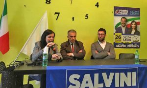 Civita Castellana - L'incontro della Lega nella frazione Borghetto
