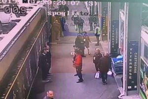 Un'immagine del video diffuso dai tifosi della Viterbese