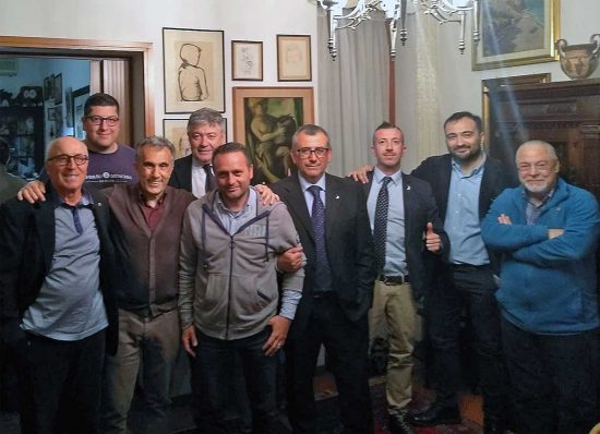 Civita Castellana - Franco Caprioli con Umberto Fusco, Enrico Maria Contardo 