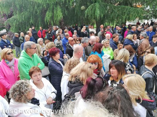 Celleno - I funerali di Maurizio Lattanzi