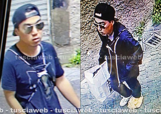 Omicidio Fedeli - Michael Aaron Pang prima e dopo l'uscita dal negozio del delitto