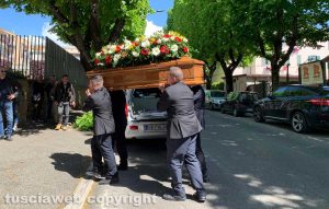 Viterbo - I funerali di Eligio Grazini