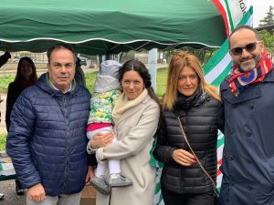 Viterbo - L'incontro della Cisl al quartiere di santa Barbara 